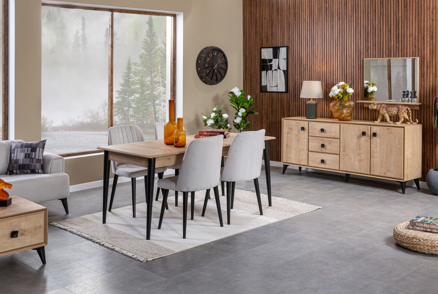 Luster Yemek Odası Takımı