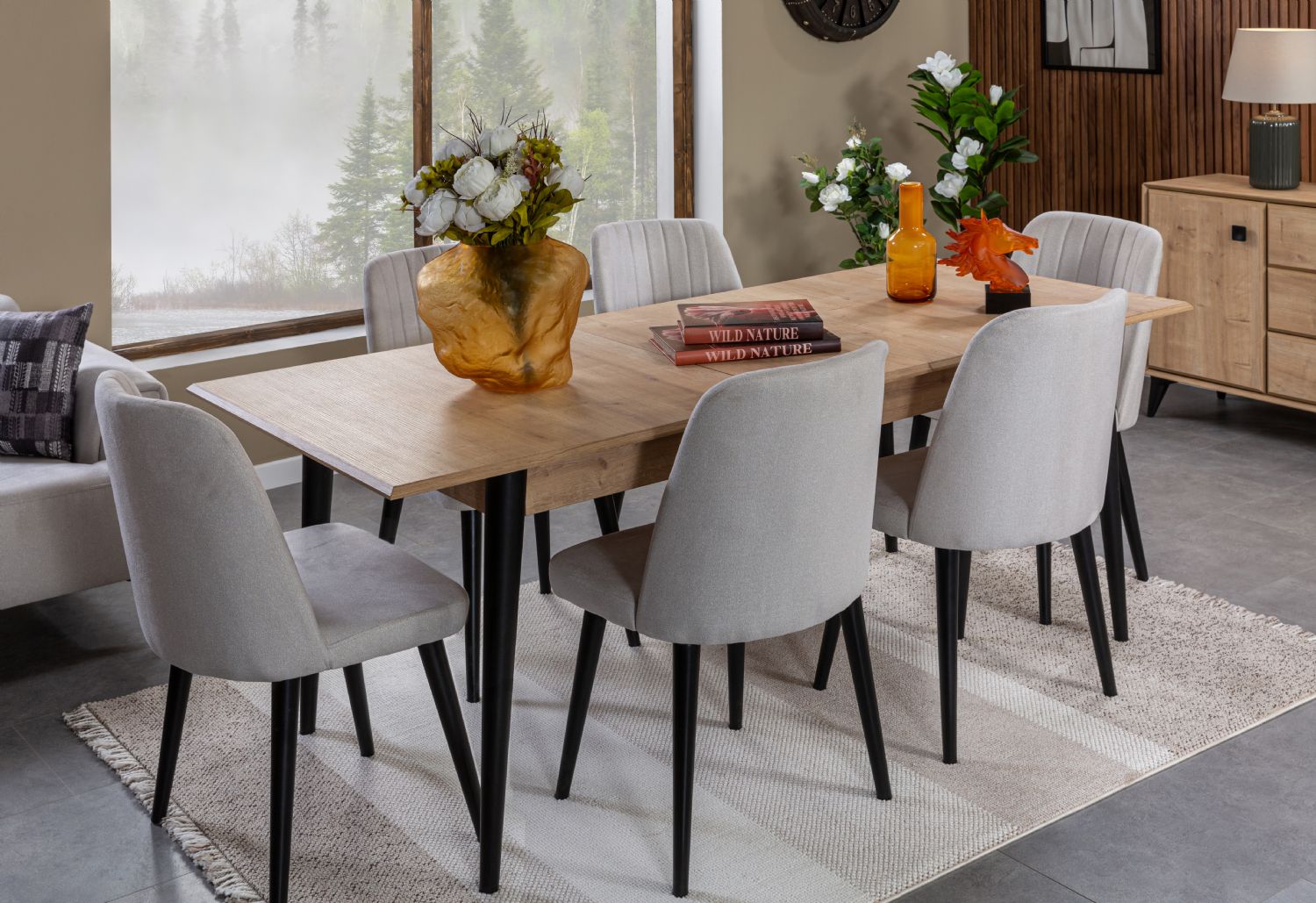 Luster Yemek Odası Takımı