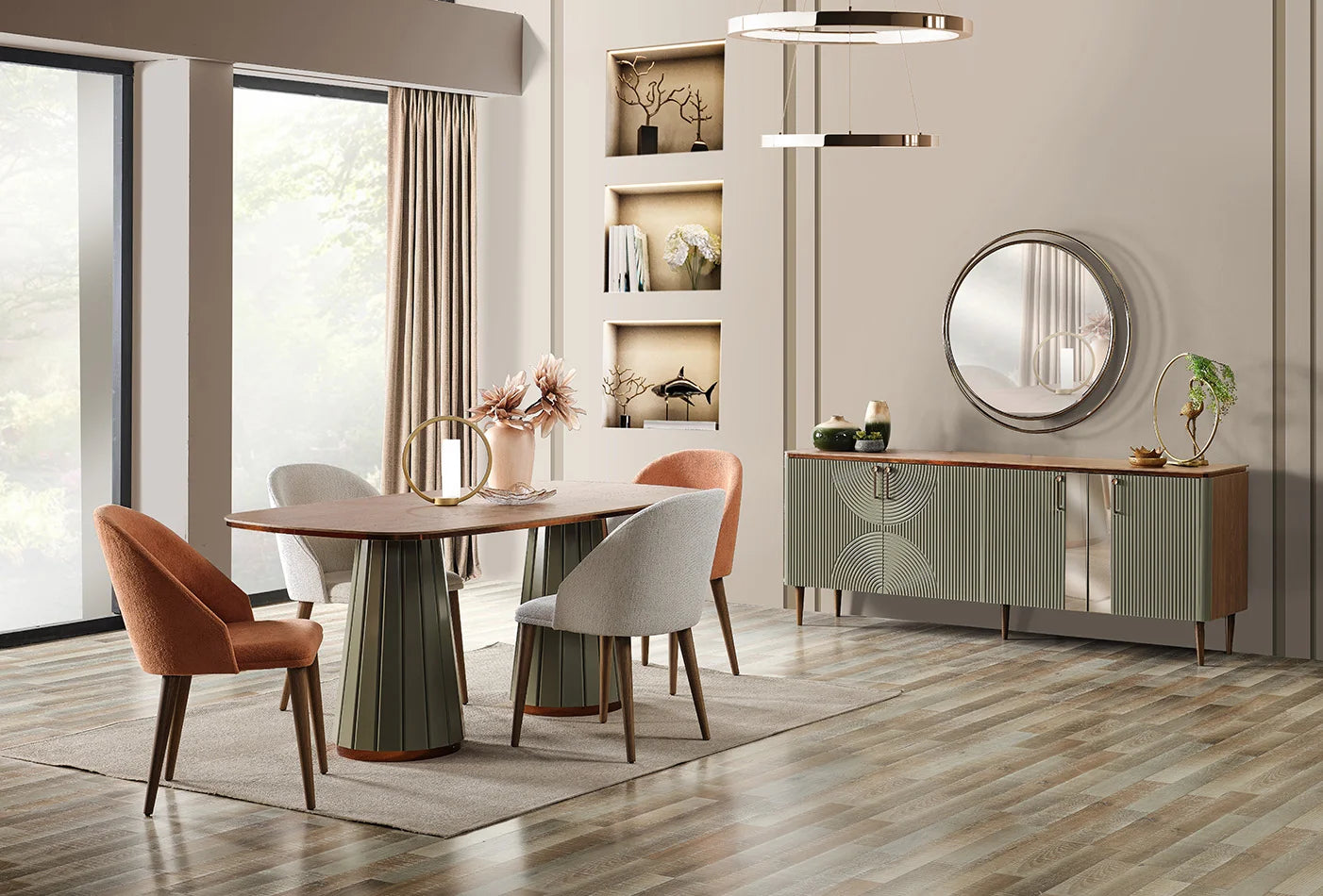 Serenity Yemek Odası Takımı